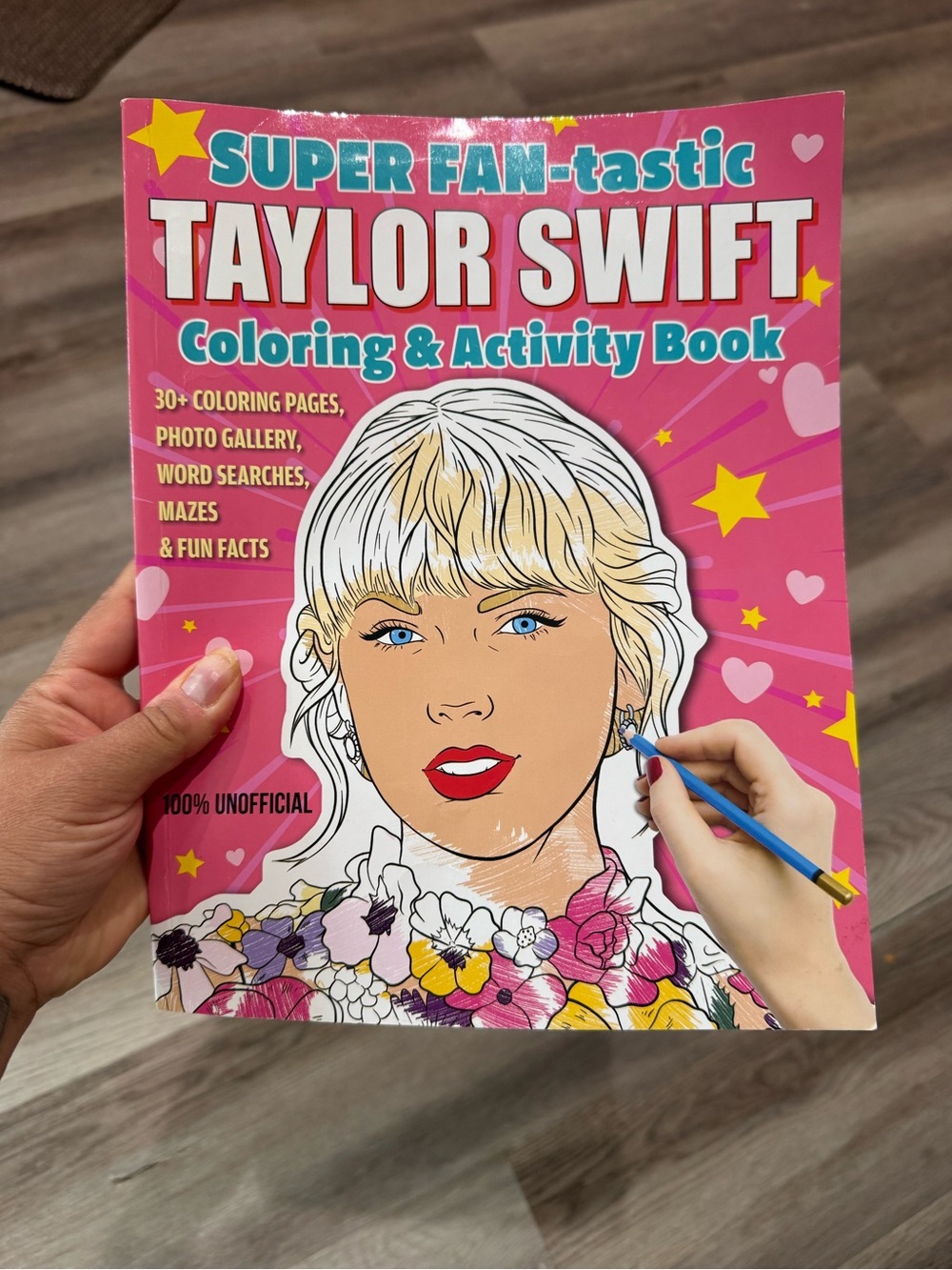 SUPER FAN-tastic Taylor Swift Coloring & Activity Book: 30+ Coloring Pages